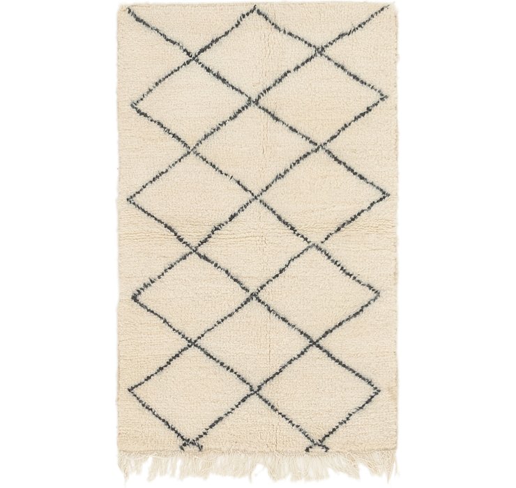 3' x 4' 8 Moroccan Rug
