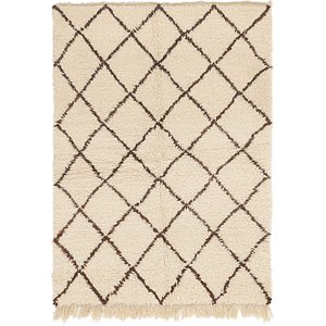 4' x 5' 6 Moroccan Rug