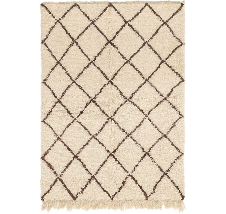 4' x 5' 6 Moroccan Rug