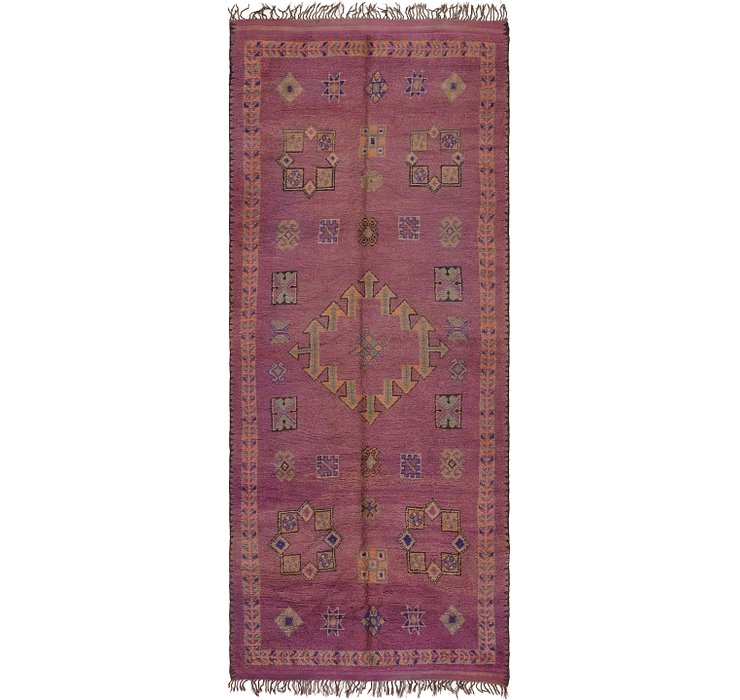 HandKnotted 6' 4 x 15' 9 Moroccan Runner Rug