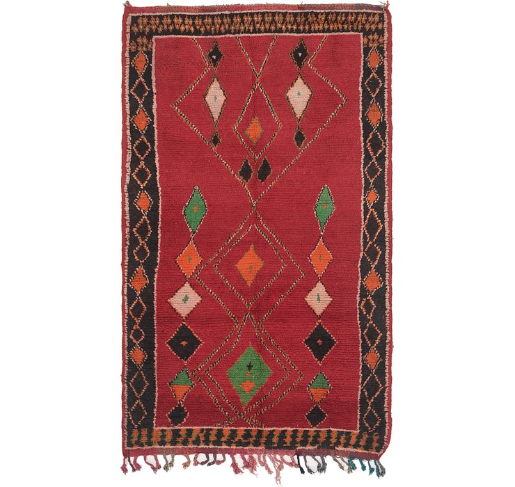5' x 9' Moroccan Rug