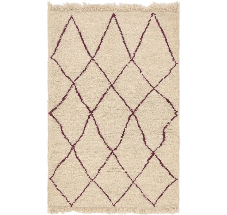 3' 4 x 5' 2 Moroccan Rug