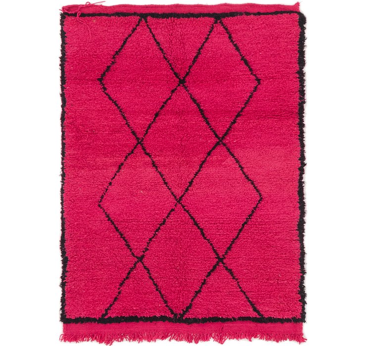 3' 7 x 4' 10 Moroccan Rug