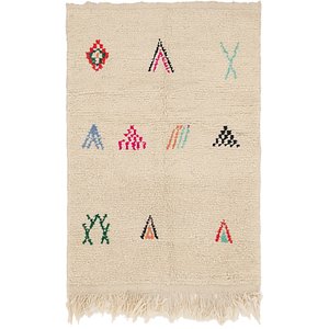 Unique Loom 3' 4 x 4' 10 Moroccan Rug