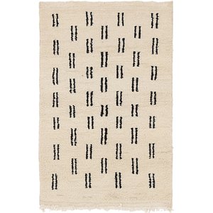 HandKnotted 3' 4 x 5' Moroccan Rug