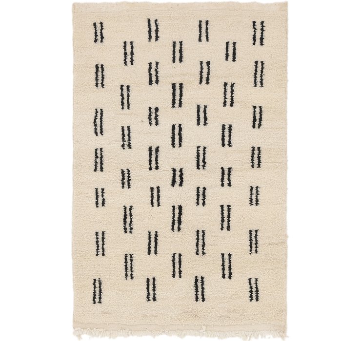 3' 4 x 5' Moroccan Rug
