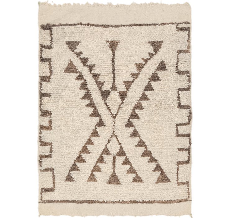 3' 5 x 4' 9 Moroccan Rug