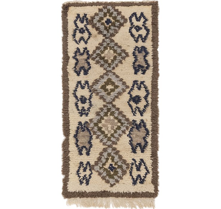 2' 6 x 5' Moroccan Rug