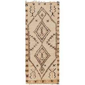 HandKnotted 2' 9 x 6' 5 Moroccan Runner Rug