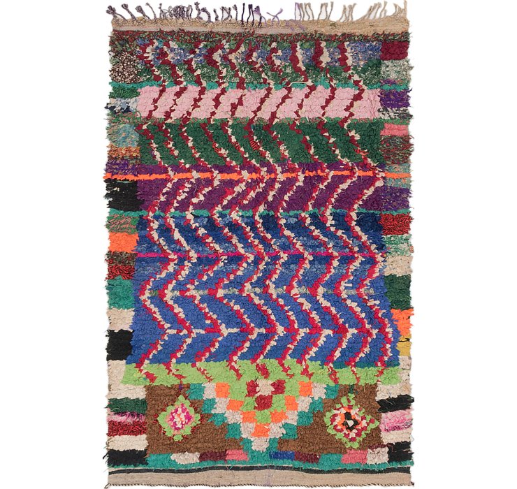 4' 2 x 6' 5 Moroccan Rug