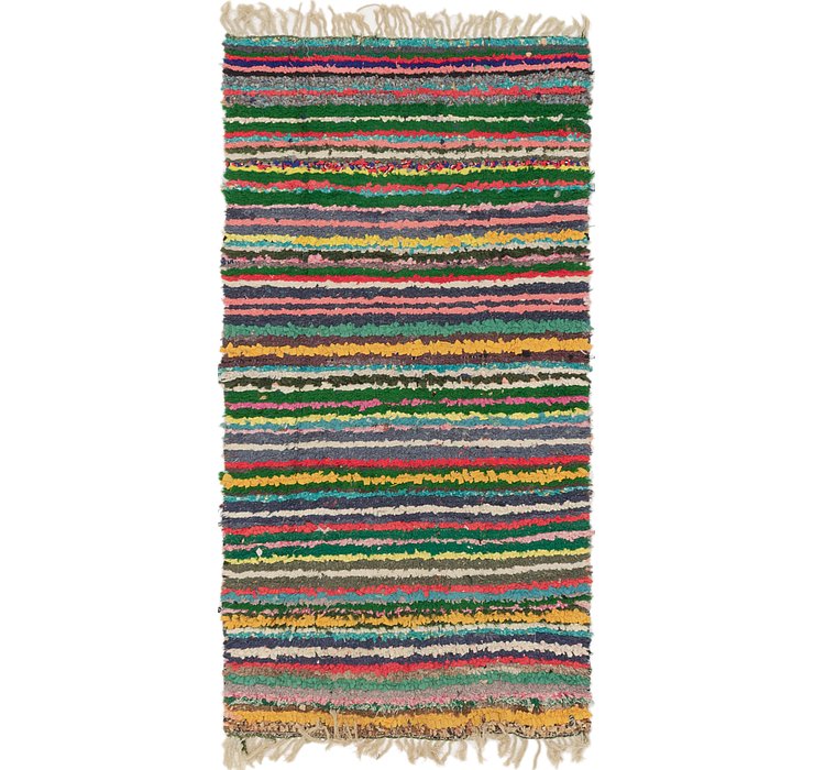 3' 3 x 6' 2 Moroccan Rug