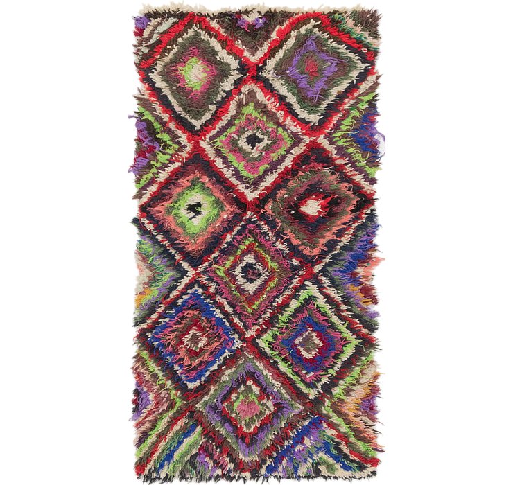 3' x 5' 9 Moroccan Rug