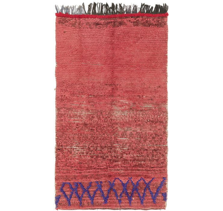 3' 8 x 6' 7 Moroccan Rug
