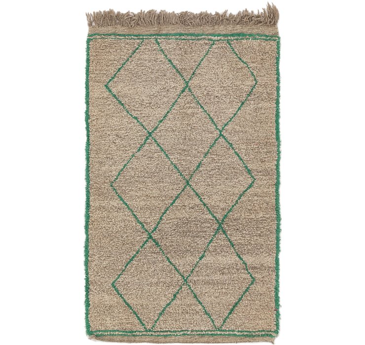 3' 5 x 5' 7 Moroccan Rug