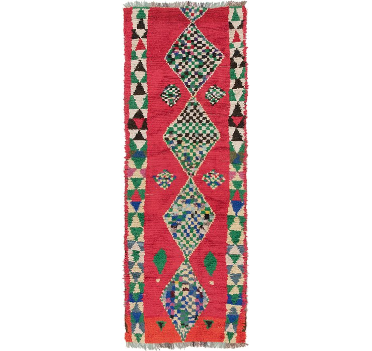 3' 10 x 11' Moroccan Runner Rug