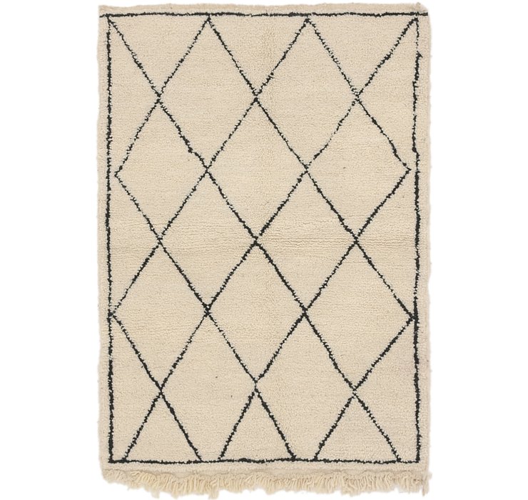 3' 7 x 5' 3 Moroccan Rug