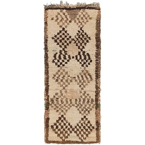2' 7 x 6' 7 Moroccan Runner Rug
