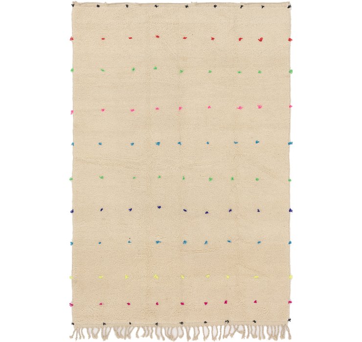 6' 8 x 9' 10 Moroccan Rug