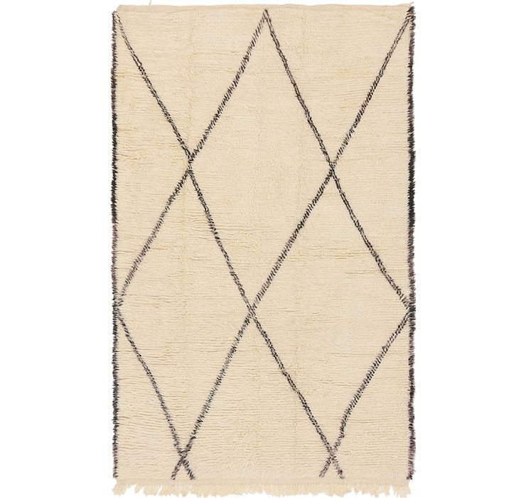 6' 5 x 10' Moroccan Rug