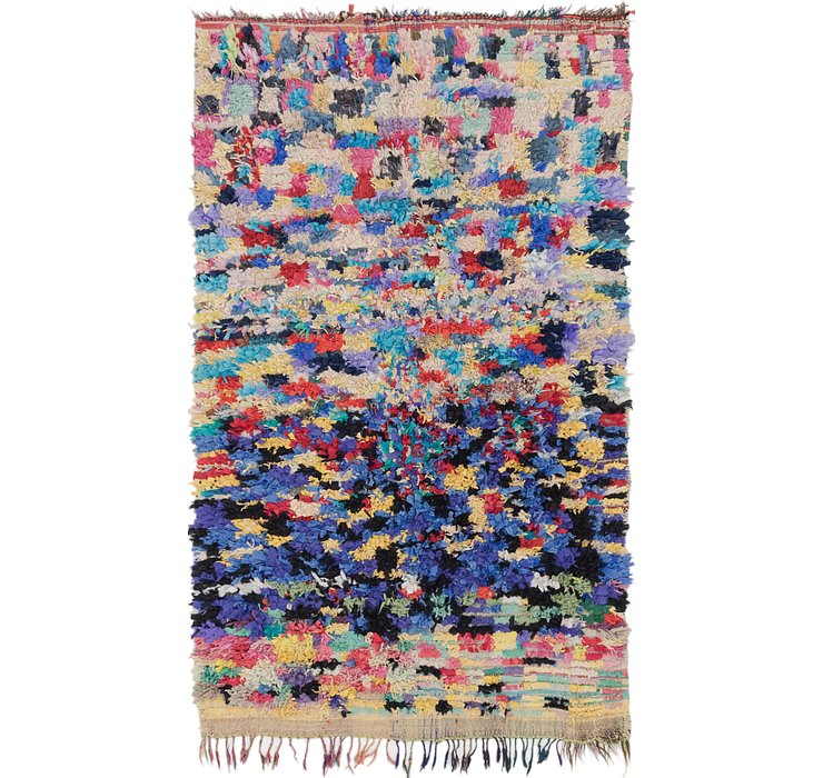 4' 10 x 8' Moroccan Rug