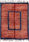 152cm x 200cm Moroccan Square Rug thumbnail image 1