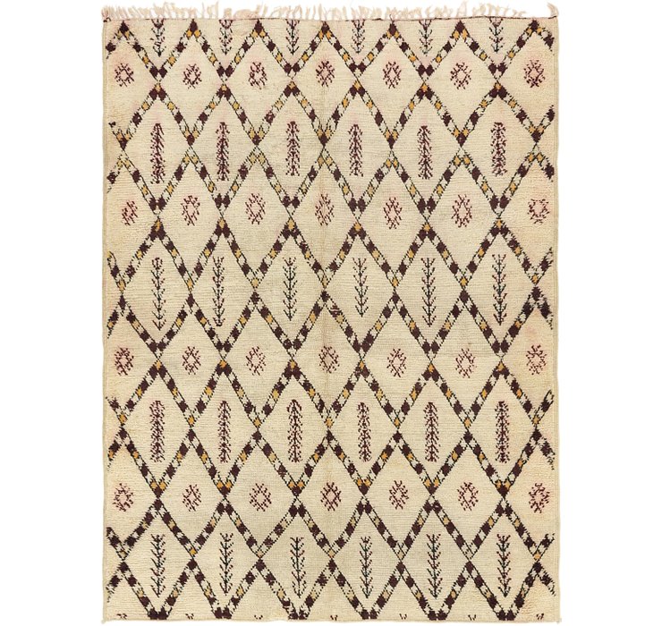 5' 7 x 7' 2 Moroccan Rug