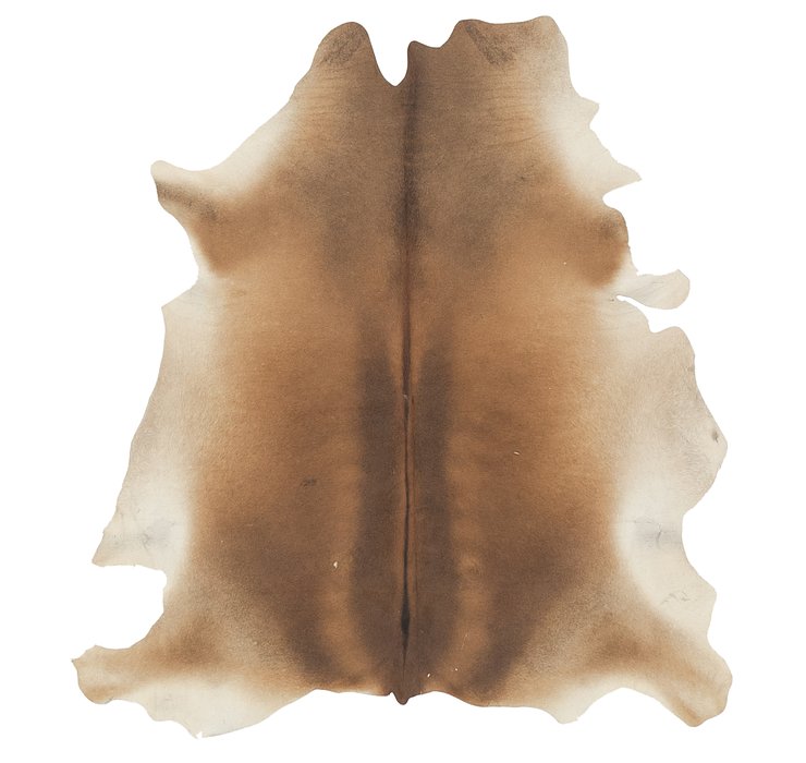 152cm x 160cm Cowhide Square Rug