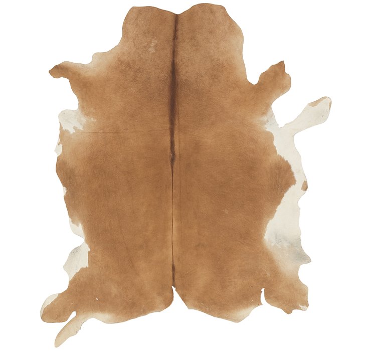 4' 7 x 6' Cowhide Rug