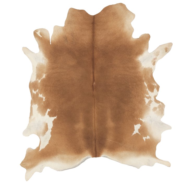 152cm x 165cm Cowhide Square Rug