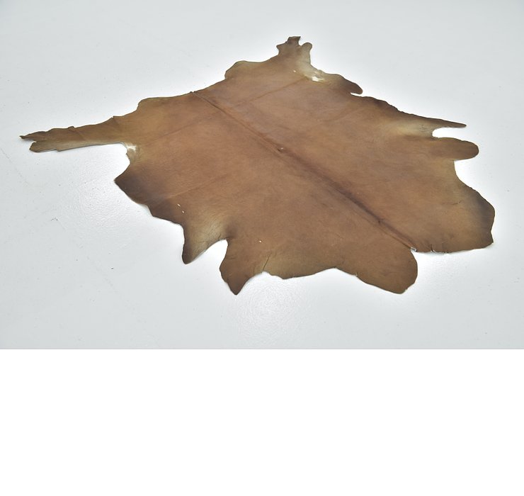 5' 10 x 6' Cowhide Square Rug