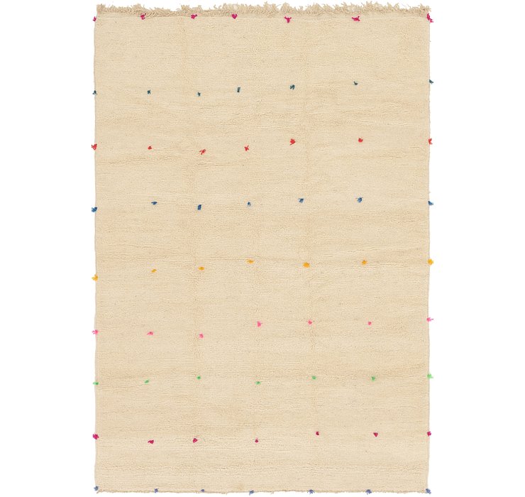 6' 10 x 9' 10 Moroccan Rug