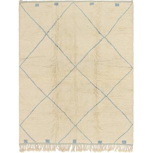 HandKnotted 8' 4 x 10' Moroccan Rug