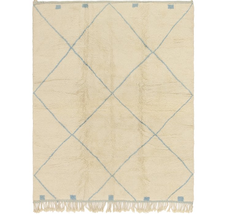 HandKnotted 8' 4 x 10' Moroccan Rug