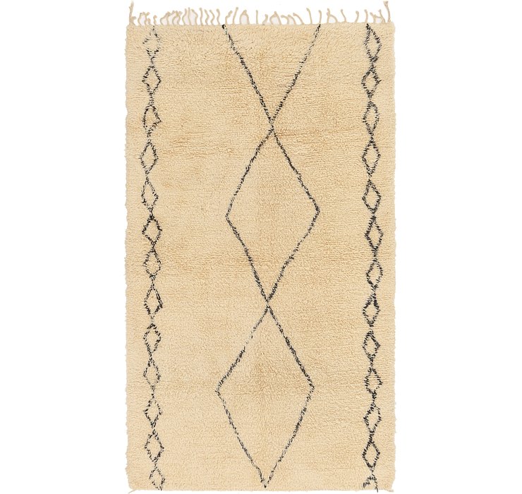 6' 6 x 11' 7 Moroccan Runner Rug