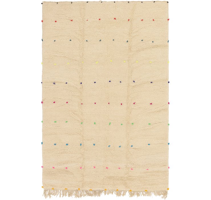 6' 7 x 10' 2 Moroccan Rug