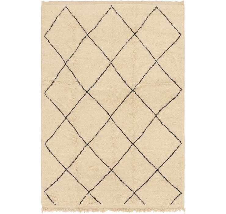 6' 6 x 10' Moroccan Rug