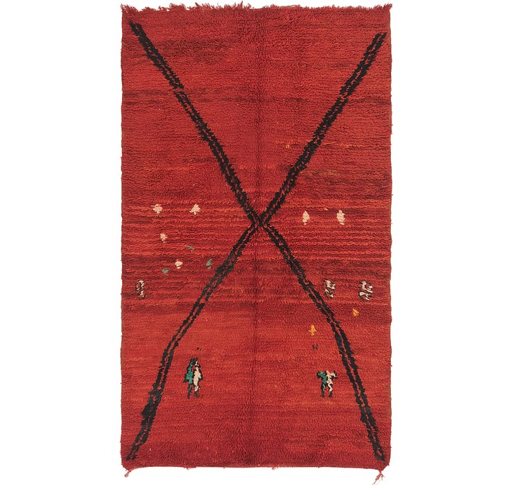 3' 10 x 6' 7 Moroccan Rug