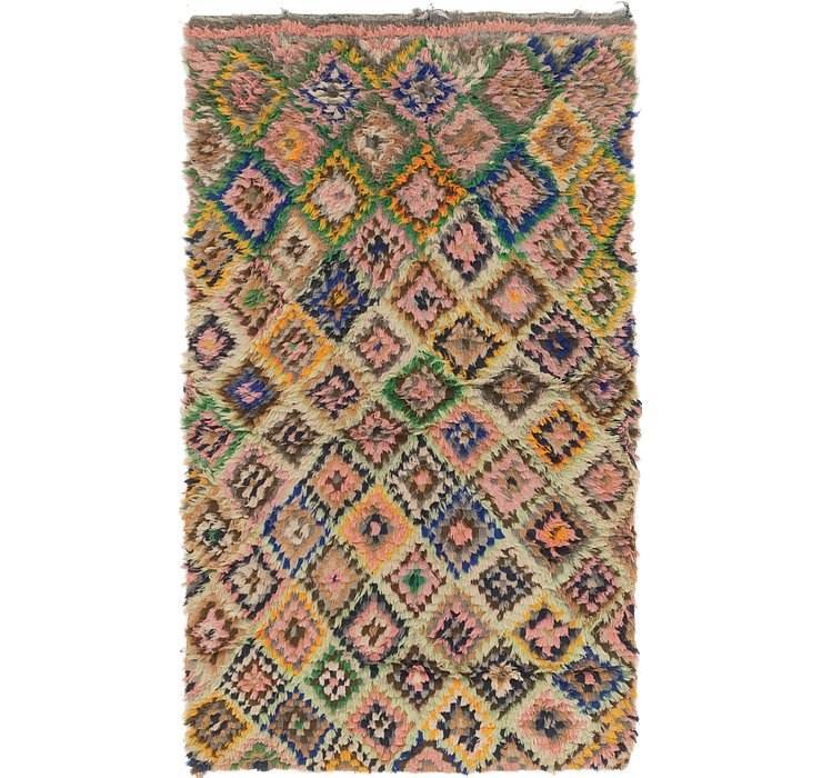 3' 3 x 5' 6 Moroccan Rug