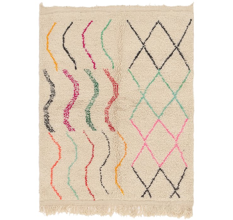 3' 7 x 4' 10 Moroccan Rug