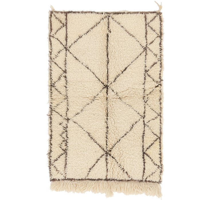 2' 10 x 4' 6 Moroccan Rug