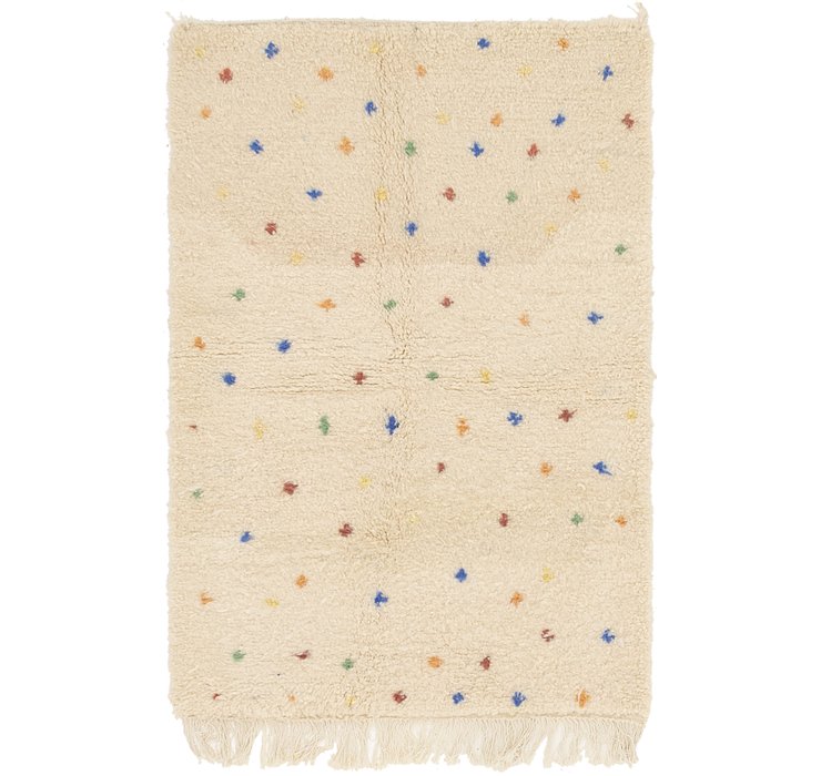 3' 3 x 4' 9 Moroccan Rug