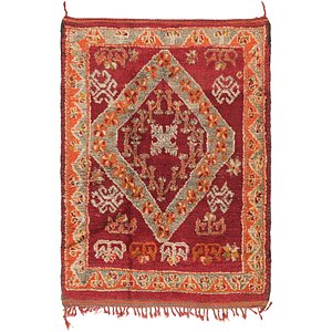 4' 3 x 6' Moroccan Rug
