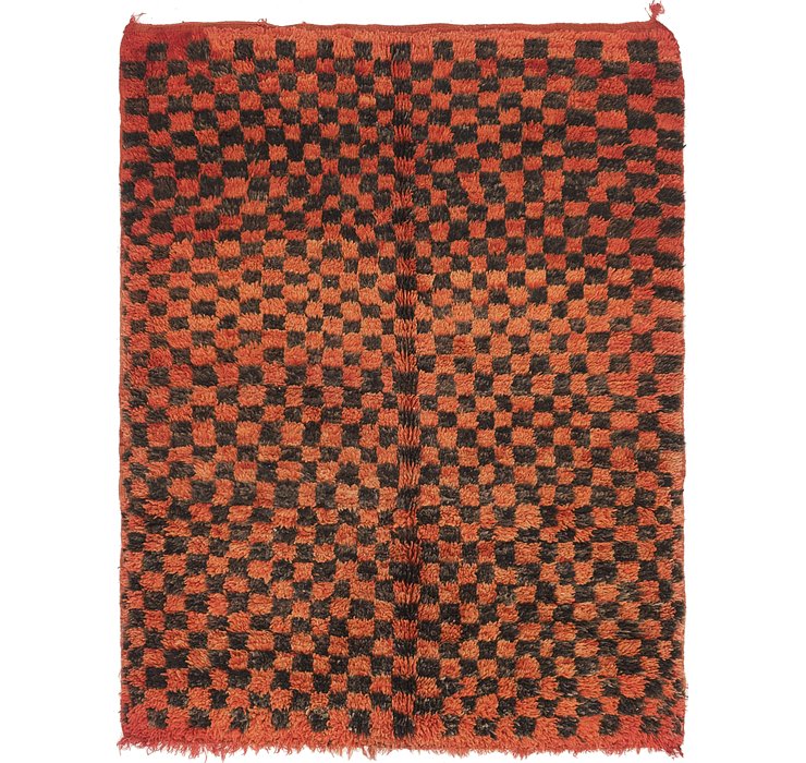 4' 9 x 6' 3 Moroccan Rug
