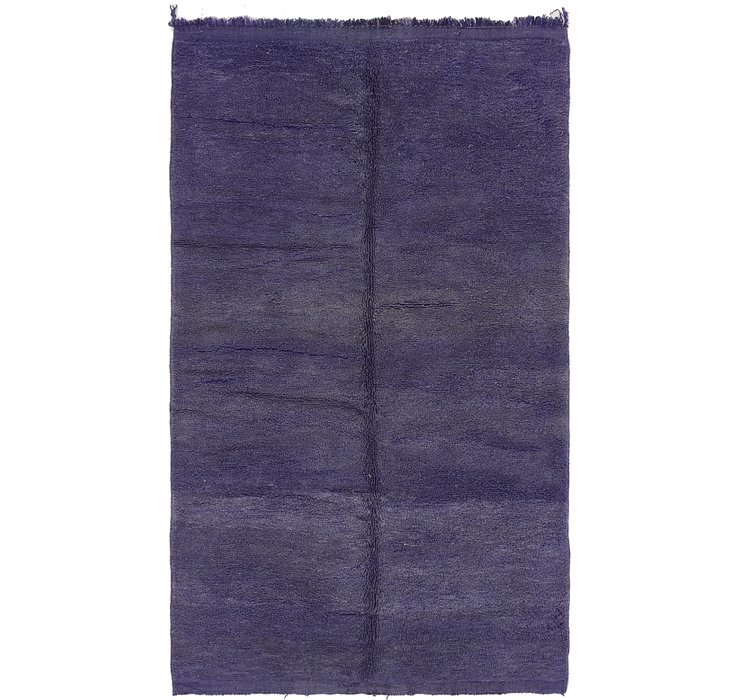 5' x 8' 9 Moroccan Rug