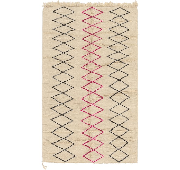 4' 10 x 8' 5 Moroccan Rug