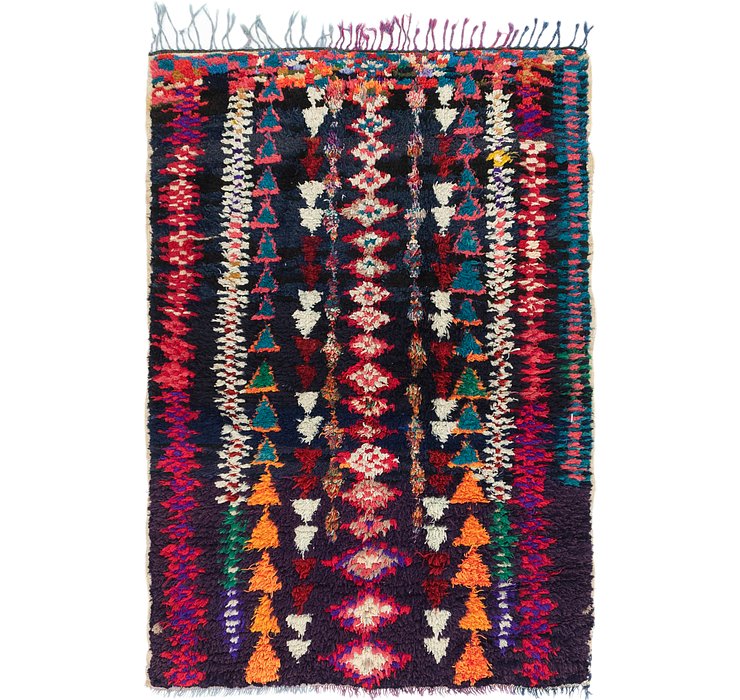4' 5 x 6' Moroccan Rug