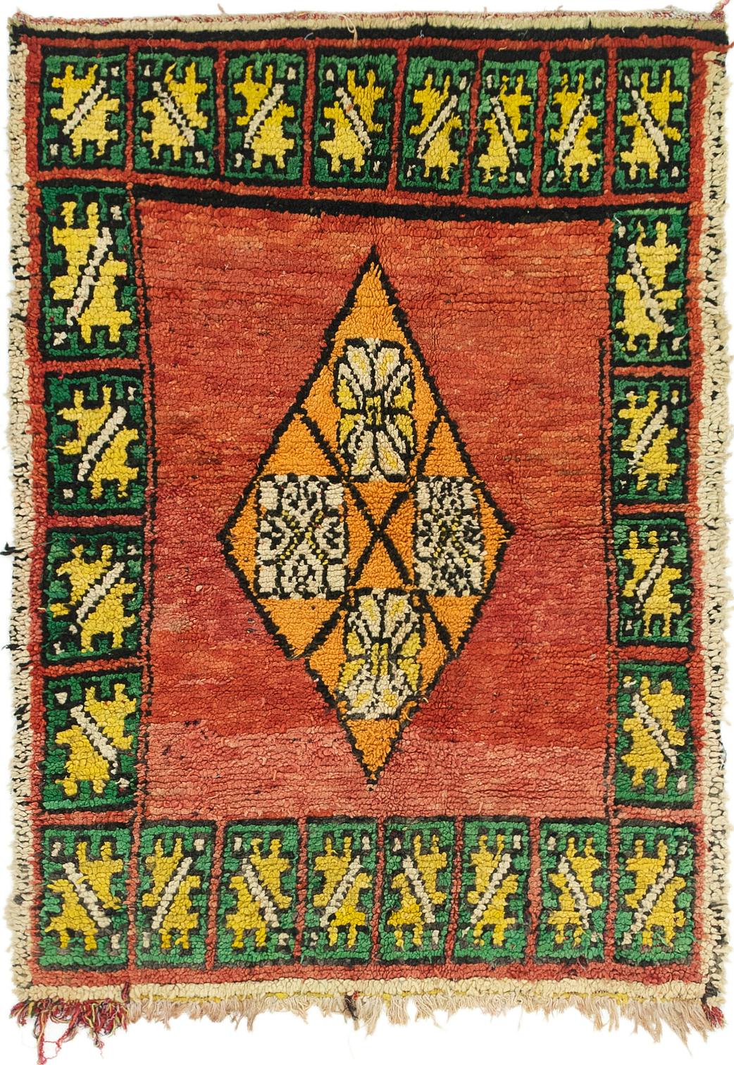 Rust Red 4 3 X 8 Moroccan Runner Rug Oriental Rugs Erugs 4 3 X 8 Moroccan Runner Rug