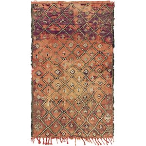 4' 3 x 7' Moroccan Rug