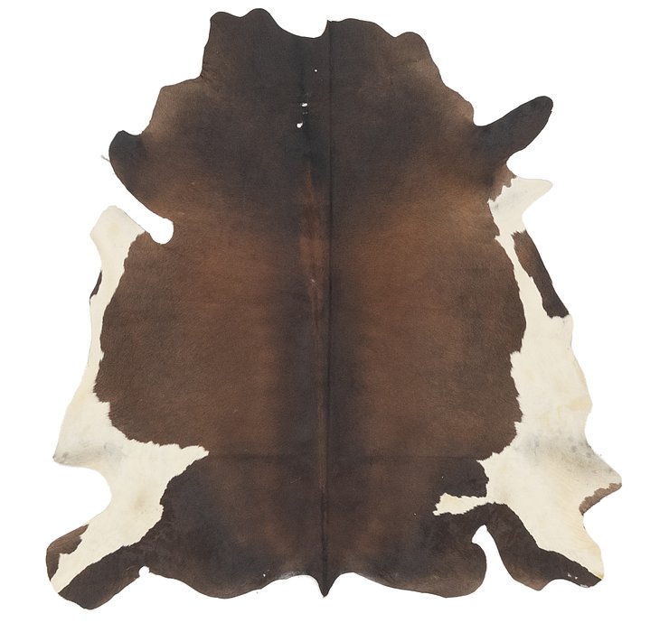 147cm x 152cm Cowhide Square Rug