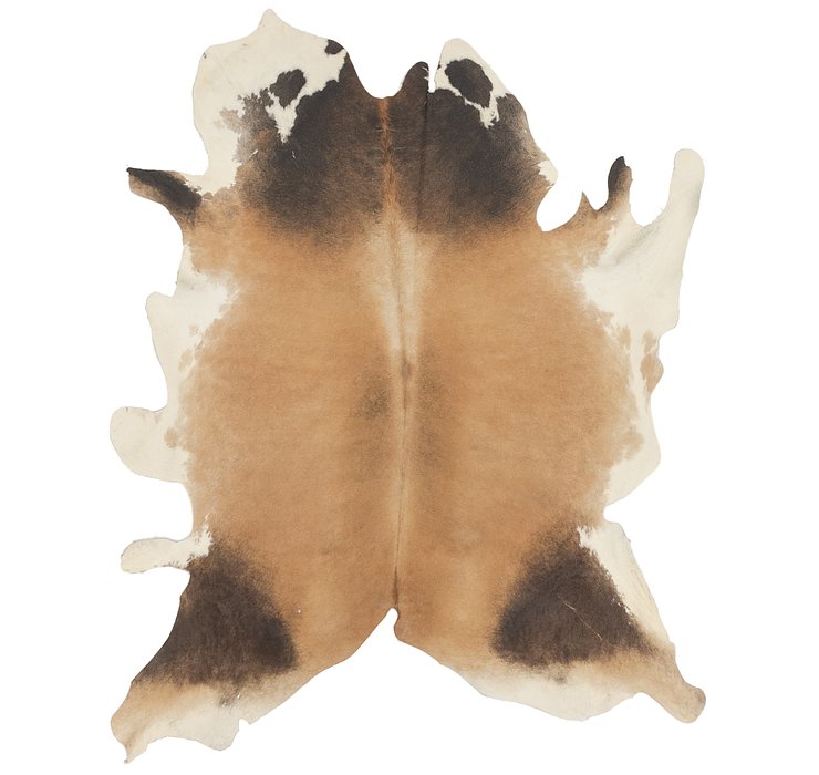 4' 4 x 5' 9 Cowhide Rug